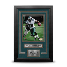 Load image into Gallery viewer, DeSean Jackson in Action Philadelphia Eagles 8" x 10" Framed Football Photo with Engraved Autograph