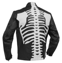 Load image into Gallery viewer, Skull Sprint Men’s Leather Jacket