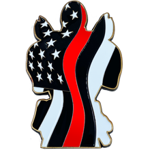Load image into Gallery viewer, DL7-08 for Deadpool inspired Fire Fighter Thin Red Line Fireman FireFighter Department