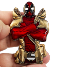 Load image into Gallery viewer, DL7-10 for Deadpool inspired Correctional Officer Thin Gray Line CO Corrections