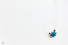 Load image into Gallery viewer, Crab Australian Opal &amp; Diamond Eyes Pendant Necklace 14K Yellow Gold