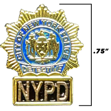 Load image into Gallery viewer, PBX-012-D NYPD Detective Cufflinks New York City Police