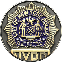 Load image into Gallery viewer, BL13-013 New York City Police Department Detective Saint Michael Patron Saint Challenge Coin ST. MICHAEL