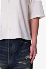 Load image into Gallery viewer, Diamond Knit Shirt - Off White
