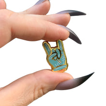 Load image into Gallery viewer, Doctors Rock Gloved Hand Enamel Pin