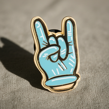 Load image into Gallery viewer, Doctors Rock Gloved Hand Enamel Pin
