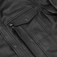 Load image into Gallery viewer, Road Sovereign - Leather Motorcycle Shirt