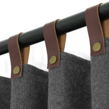 Load image into Gallery viewer, Energy Efficient Wool Curtains to Help Block Noise, Cut Draft and Cut Light