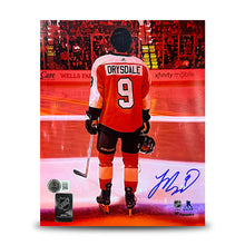 Load image into Gallery viewer, Jamie Drysdale Orange Spotlight Philadelphia Flyers Autographed 11" x 14" Hockey Photo