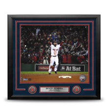 Load image into Gallery viewer, Dustin Pedroia 2013 World Series Boston Red Sox Autographed 16x20 Framed Photo - World Series Champs