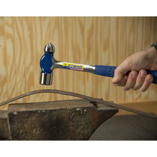 Load image into Gallery viewer, Estwing E3-32BP 32oz Ball Peen Hammer w/ Blue Grip (Smooth Face)