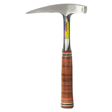 Load image into Gallery viewer, Estwing E30 22oz Solid Steel Rock Geological Hammer Pick w/ Pointed Tip and Leather Grip