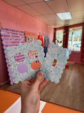 Load image into Gallery viewer, Blue &amp; Green Confetti Outlet Cover