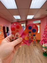 Load image into Gallery viewer, Colorful Nutcracker Earrings