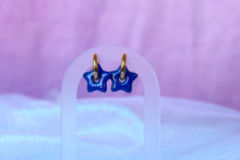 Load image into Gallery viewer, Titanium Puffy Star Earrings