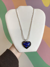 Load image into Gallery viewer, Glass Pendant and Pearl Necklace