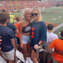 Load image into Gallery viewer, Illinois Fighting Illini Lightning One Shoulder Top