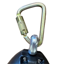 Load image into Gallery viewer, 1" x 20 Ft Retractable Web Lifeline w/ Aluminum Carabiner &amp; Hook | US-HPS20