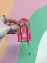 Load image into Gallery viewer, Titanium Shooting Star Ear Jacket