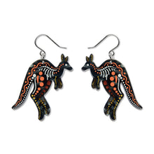 Load image into Gallery viewer, Matjumpa Ritjinguthinha (Kangaroo) Drop Earrings