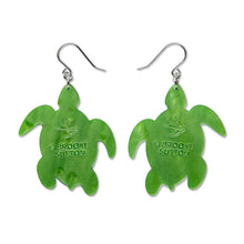 Load image into Gallery viewer, Yaunati (Turtle) Drop Earrings by Erstwilder