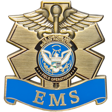 Load image into Gallery viewer, GG-018 OFO EMS Uniform style pin Field Ops EMT Paramedic replica pin