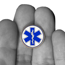Load image into Gallery viewer, PBX-009-D EMT EMS Paramedic caduceus Fire Rescue lapel pin