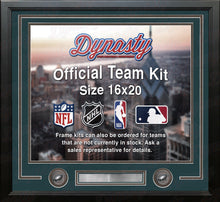 Load image into Gallery viewer, Philadelphia Eagles Custom NFL Football 16x20 Picture Frame Kit (Multiple Colors)