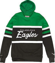 Load image into Gallery viewer, Philadelphia Eagles Mitchell &amp; Ness Head Coach Hoodie