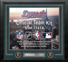 Load image into Gallery viewer, Philadelphia Eagles Super Bowl LIX Champions Custom NFL Football 11x14 Picture Frame Kit (3 Colors)