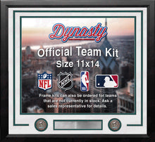 Load image into Gallery viewer, Philadelphia Eagles Super Bowl LII Champions Custom NFL Football 11x14 Picture Frame Kit (3 Colors)