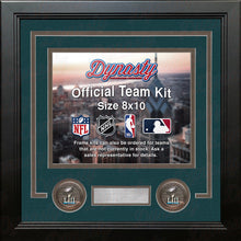 Load image into Gallery viewer, Philadelphia Eagles Super Bowl LII Champions Custom NFL Football 8x10 Picture Frame Kit (3 Colors)