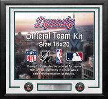 Load image into Gallery viewer, Philadelphia Eagles Super Bowl LIX Champions Custom NFL Football 16x20 Picture Frame Kit (3 Colors)