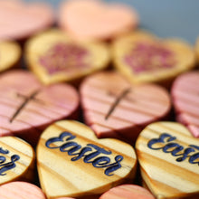 Load image into Gallery viewer, Engraved Easter Hearts