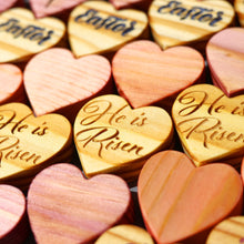 Load image into Gallery viewer, Engraved Easter Hearts
