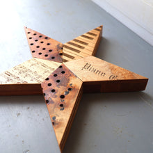 Load image into Gallery viewer, Engraved Piano Stars