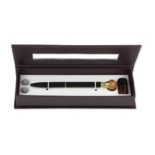 Load image into Gallery viewer, Essential Oil Diffuser Pen in Lemon | Includes 1 ml of Essential Oil and 2 Lava Beads | Refillable