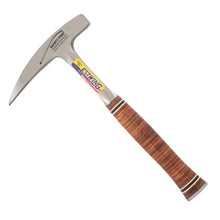 Load image into Gallery viewer, Estwing E30 22oz Solid Steel Rock Geological Hammer Pick w/ Pointed Tip and Leather Grip