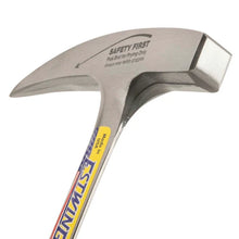 Load image into Gallery viewer, Estwing E30 22oz Solid Steel Rock Geological Hammer Pick w/ Pointed Tip and Leather Grip