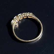 Load image into Gallery viewer, Eternity Australian Solid Opal Wedding Band 14K Yellow Gold