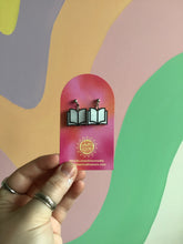 Load image into Gallery viewer, Single Open Book Earrings