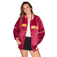 Load image into Gallery viewer, Arizona State ASU Satin Letterman Bomber Jacket