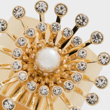 Load image into Gallery viewer, Pearl star napkin rings, set of two