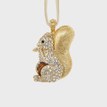 Load image into Gallery viewer, Squirrel hanging ornament