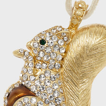 Load image into Gallery viewer, Squirrel hanging ornament