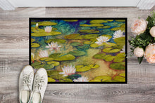 Load image into Gallery viewer, Waterlillies by Ferris Hotard Doormat - 18x27 Decorative Floor Mat – Indoor/Outdoor Rug with Artistic Flair