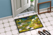 Load image into Gallery viewer, Waterlillies by Ferris Hotard Doormat - 18x27 Decorative Floor Mat – Indoor/Outdoor Rug with Artistic Flair