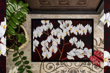Load image into Gallery viewer, Orchids by Ferris Hotard Doormat - 24x36 Decorative Floor Mat – Indoor/Outdoor Rug with Artistic Flair