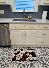 Load image into Gallery viewer, Orchids by Ferris Hotard Machine Washable Memory Foam Mat