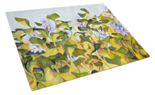 Load image into Gallery viewer, Water Hyacinth by Ferris Hotard Glass Cutting Boards – Durable, Decorative Kitchen Art Large